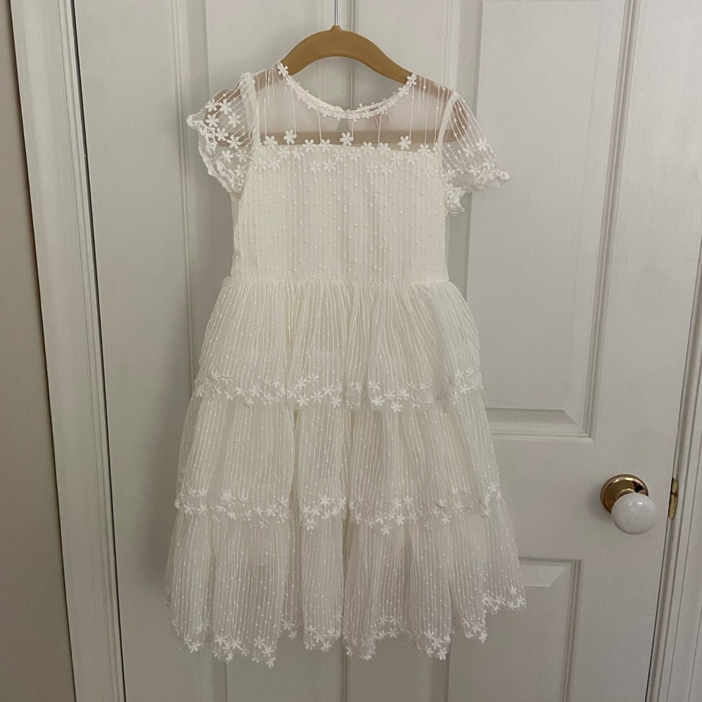BHLDN Halli Flower Girl Dress Girls 6